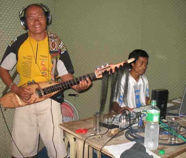 Picture of studio recording